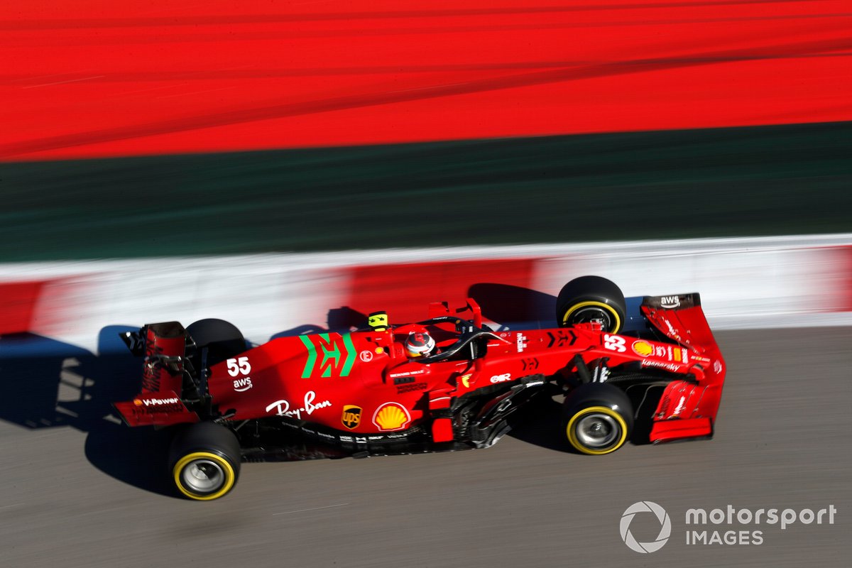 Carlos Sainz Jr., Ferrari SF21