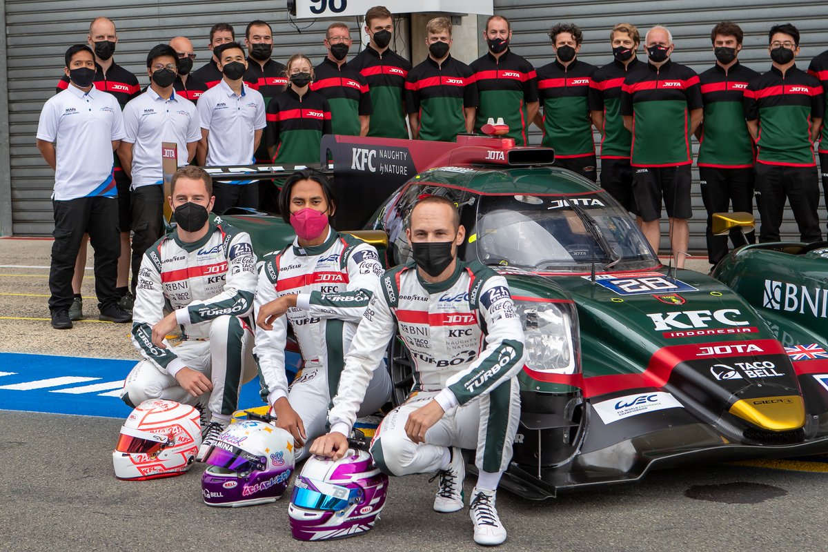 #28 JOTA Oreca 07 - Gibson LMP2, Sean Gelael, Stoffel Vandoorne, Tom Blomqvist