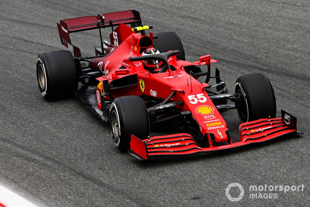 Carlos Sainz Jr, Ferrari SF21