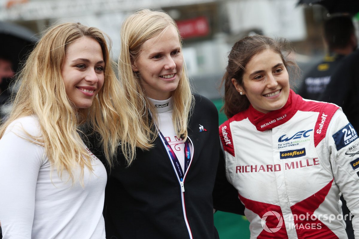 #1 Richard Mille Racing Team Oreca 07 - Gibson LMP2, Tatiana Calderón, Sophia Floersch, Beitske Visser