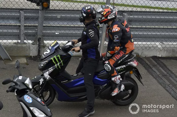 Dani Pedrosa, Red Bull KTM Factory Racing after his crash