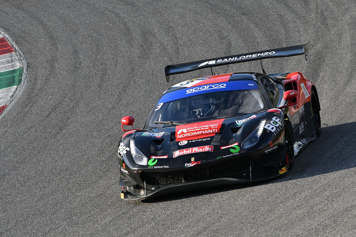 #3 Easy Race, Ferrari 488 GT3 Evo: Matteo Greco, Karol Basz