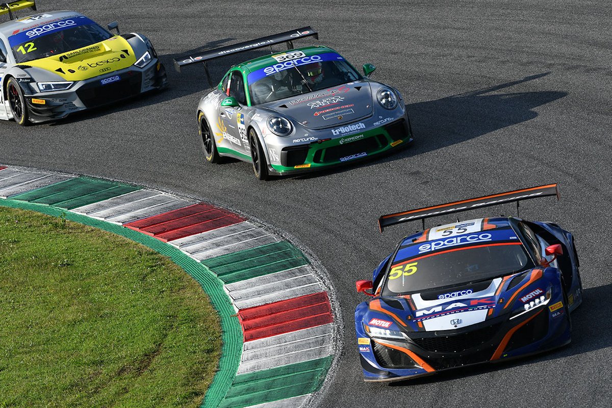 #55 Nova Race, Honda NSX GT3 Evo: Francesco Massimo De Luca, Jacopo Guidetti