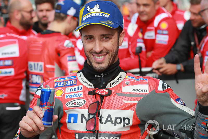 Segundo clasificado Andrea Dovizioso, Ducati Team