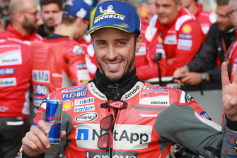 Il secondo qualificato Andrea Dovizioso, Ducati Team