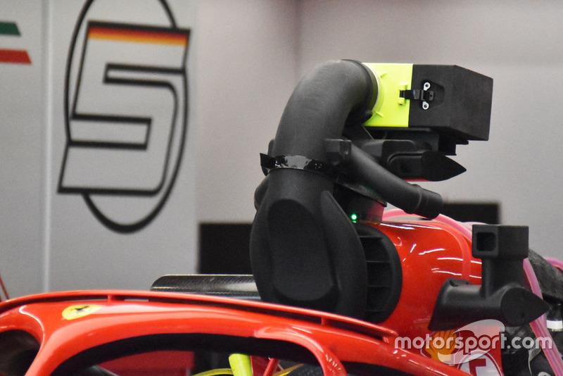 Sistema de refrigeración del Ferrari