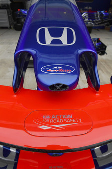 Vue détaillée du nez de la Scuderia Toro Rosso STR13