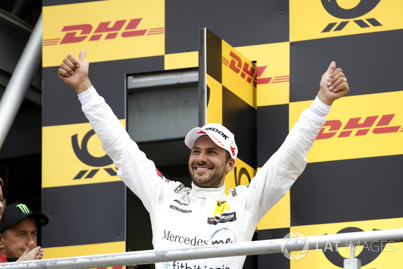 Podium: second place Gary Paffett, Mercedes-AMG Team HWA