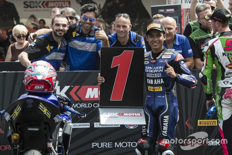Pole position Galang Hendra, Yamaha MotoX Racing