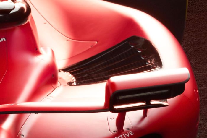 Ferrari SF-23. detalle
