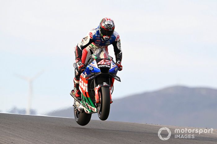 Alex Rins, Equipo LCR Honda, salto