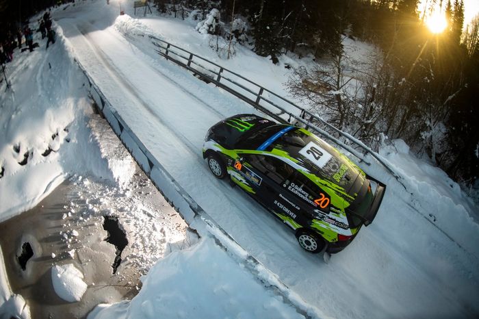 Oliver Solberg, Elliott Edmondson, Skoda Fabia Evo Rally2