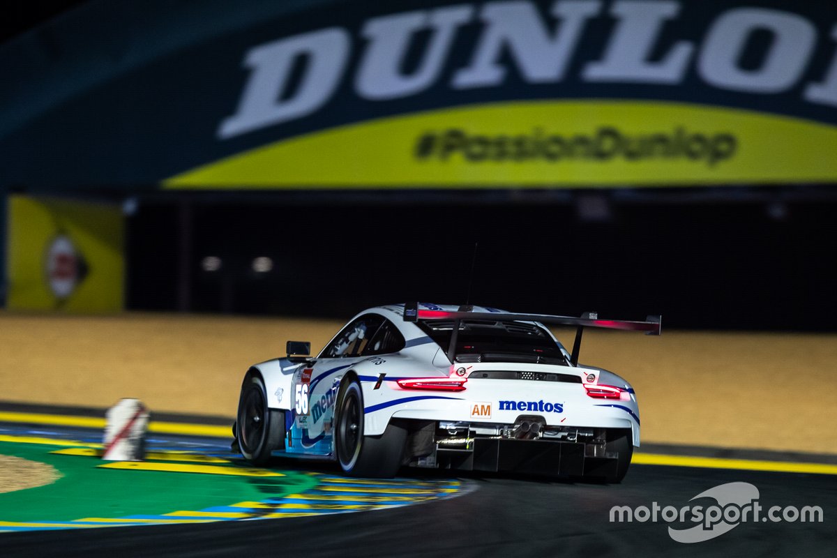 #56 Team Project 1 - Porsche 911 RSR: Egidio Perfetti, Larry Ten Voorde, Matteo Cairoli