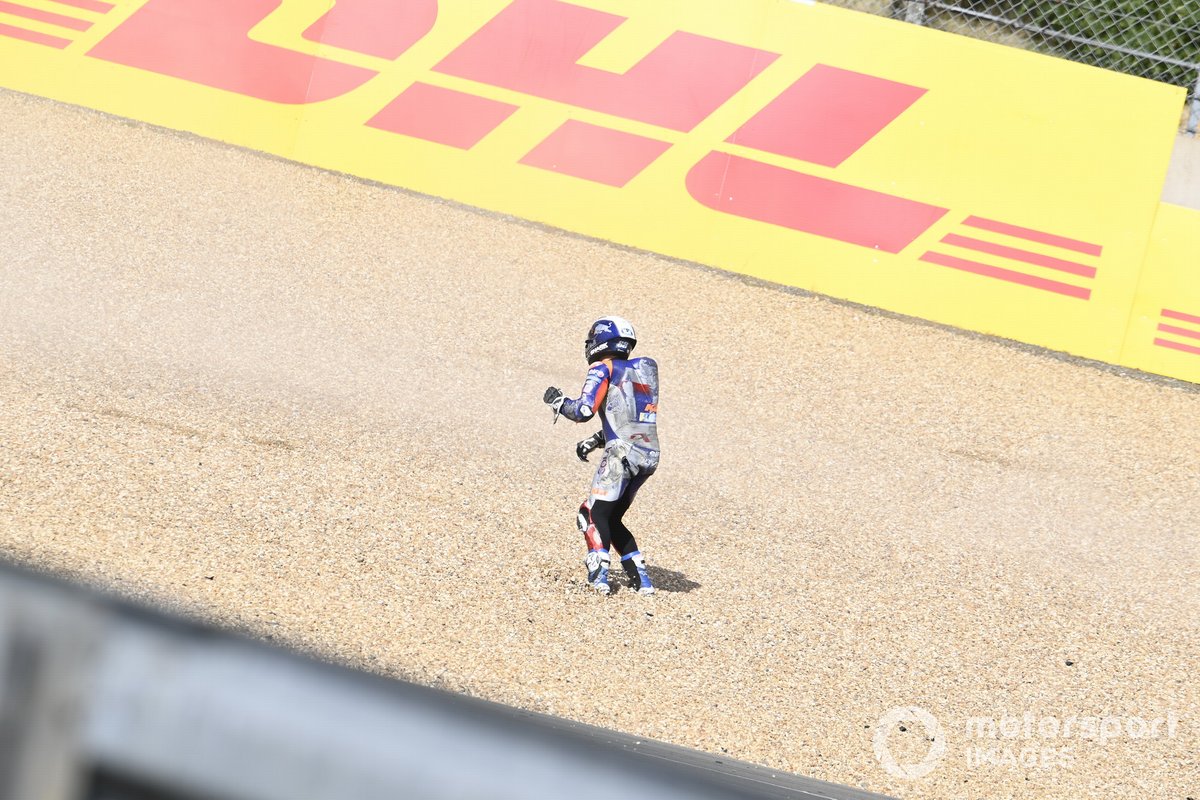 Caída de Miguel Oliveira, Red Bull KTM Tech 3