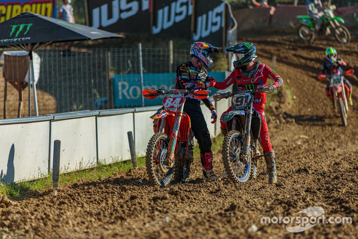 Jeffrey Herlings, Red Bull KTM Factory Racing, Jeremy Seewer, Monster Energy Wilvo Yamaha Factory Racing