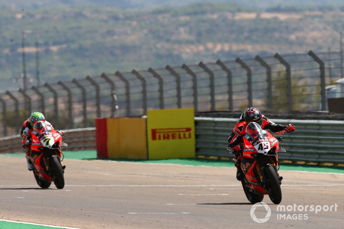 Scott Redding, Arubait Racing Ducati, Chaz Davies, Arubait Racing Ducati