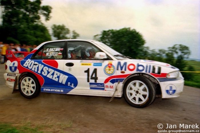 Wiesław Stec, Stanisław Bazan, Mitsubishi Lancer Evo III, Rajd Polski 1998