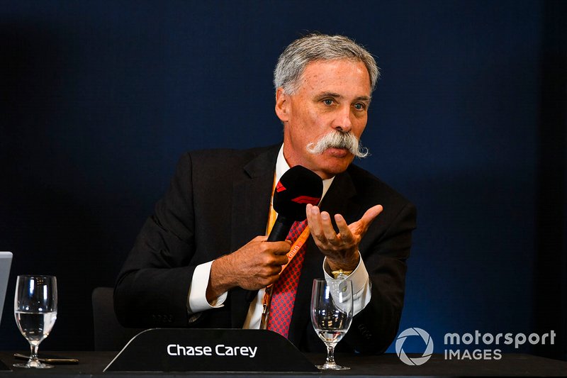 Chase Carey, Presidente della Formula 1