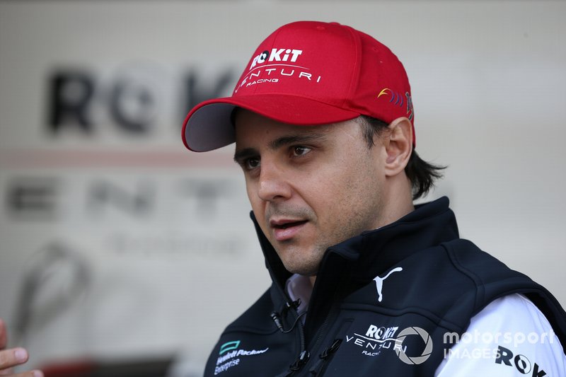 Felipe Massa, Venturi, EQ Silver Arrow 01 in the garage