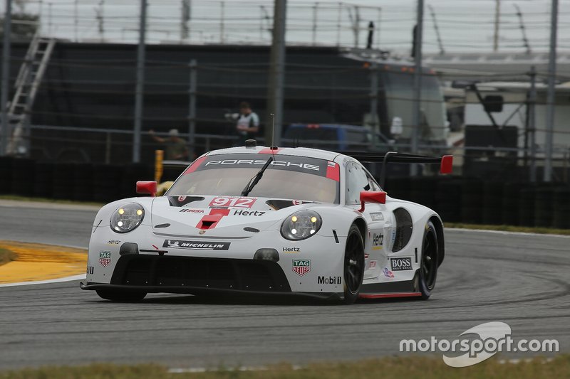 #912 Porsche GT Team Porsche 911 RSR - 19, GTLM: Laurens Vanthoor, Earl Bamber, Mathieu Jaminet