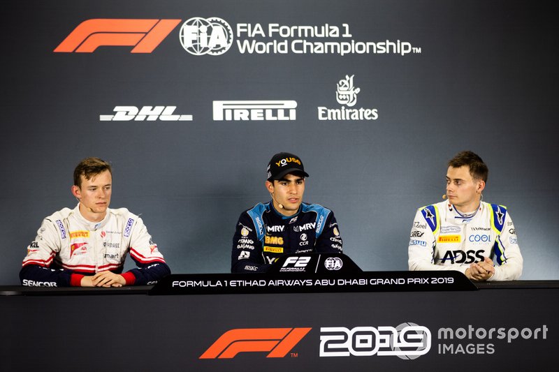 Callum Ilott, Sauber Junior Team by Charouz Sergio Sette Camara, Dams and Louis Deletraz, Carlin