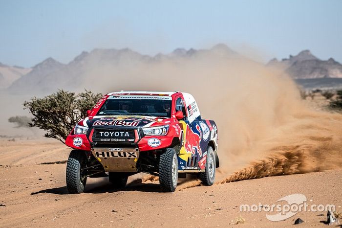 #300 Toyota Gazoo Racing: Nasser Al-Attiyah, Matthieu Baumel