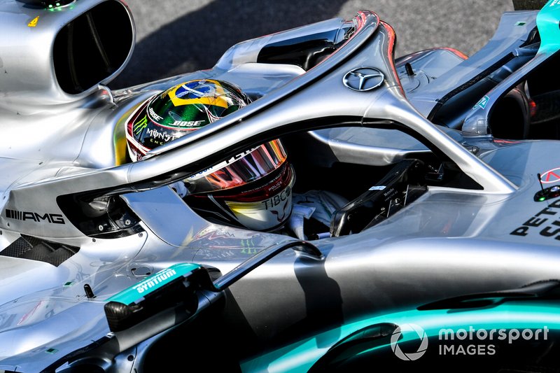 Lewis Hamilton, Mercedes AMG F1, dopo le Qualifiche