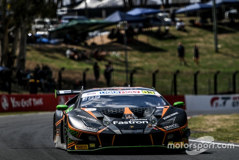 #63 Orange 1 FFF Racing Team Lamborghini Hurracan GT3: Andrea Caldarelli, Marco Mapelli, Dennis Lind