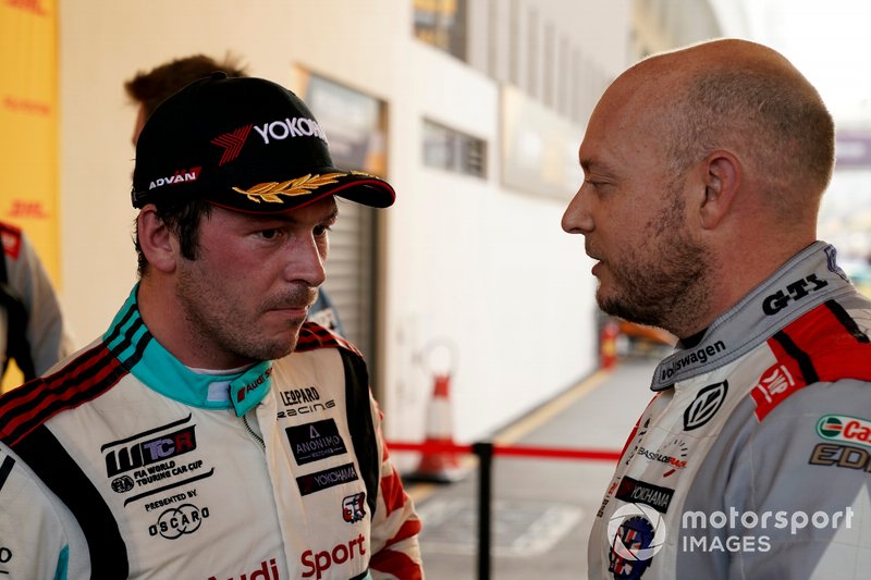 Jean-Karl Vernay, Leopard Racing Team Audi Sport Audi RS 3 LMS, Rob Huff, SLR VW Motorsport Volkswagen Golf GTI TCR