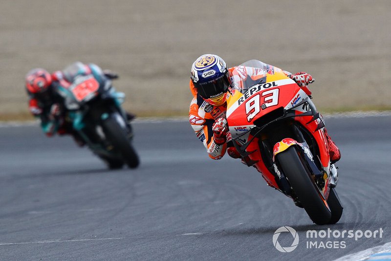 Marc Marquez, Repsol Honda Team, Fabio Quartararo, Petronas Yamaha SRT