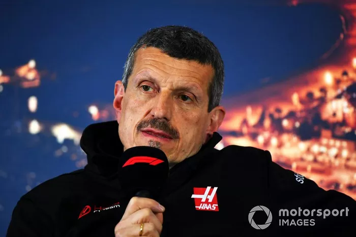 Guenther Steiner, Team Principal, Haas F1 Team in conferenza stampa