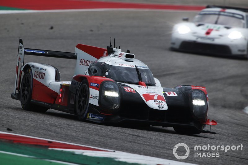 #7 Toyota Gazoo Racing Toyota TS050: Mike Conway, Jose Maria Lopez, Kamui Kobayashi 