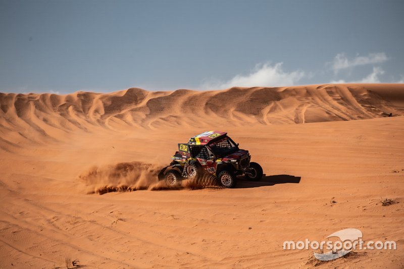 #406 Xtremeplus Polaris Factory Team: Jose Luis Pena Campo, Rafael Tornabell Cordoba