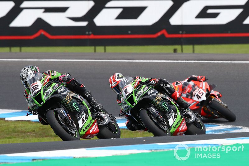 Alex Lowes, Kawasaki Racing Team, Jonathan Rea, Kawasaki Racing Team