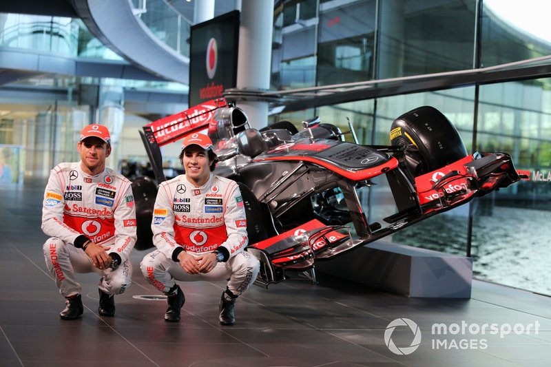 Jenson Button, McLaren, Sergio Perez, McLaren