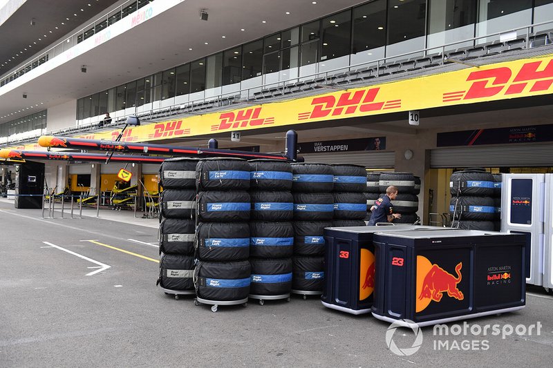 Paddock stands