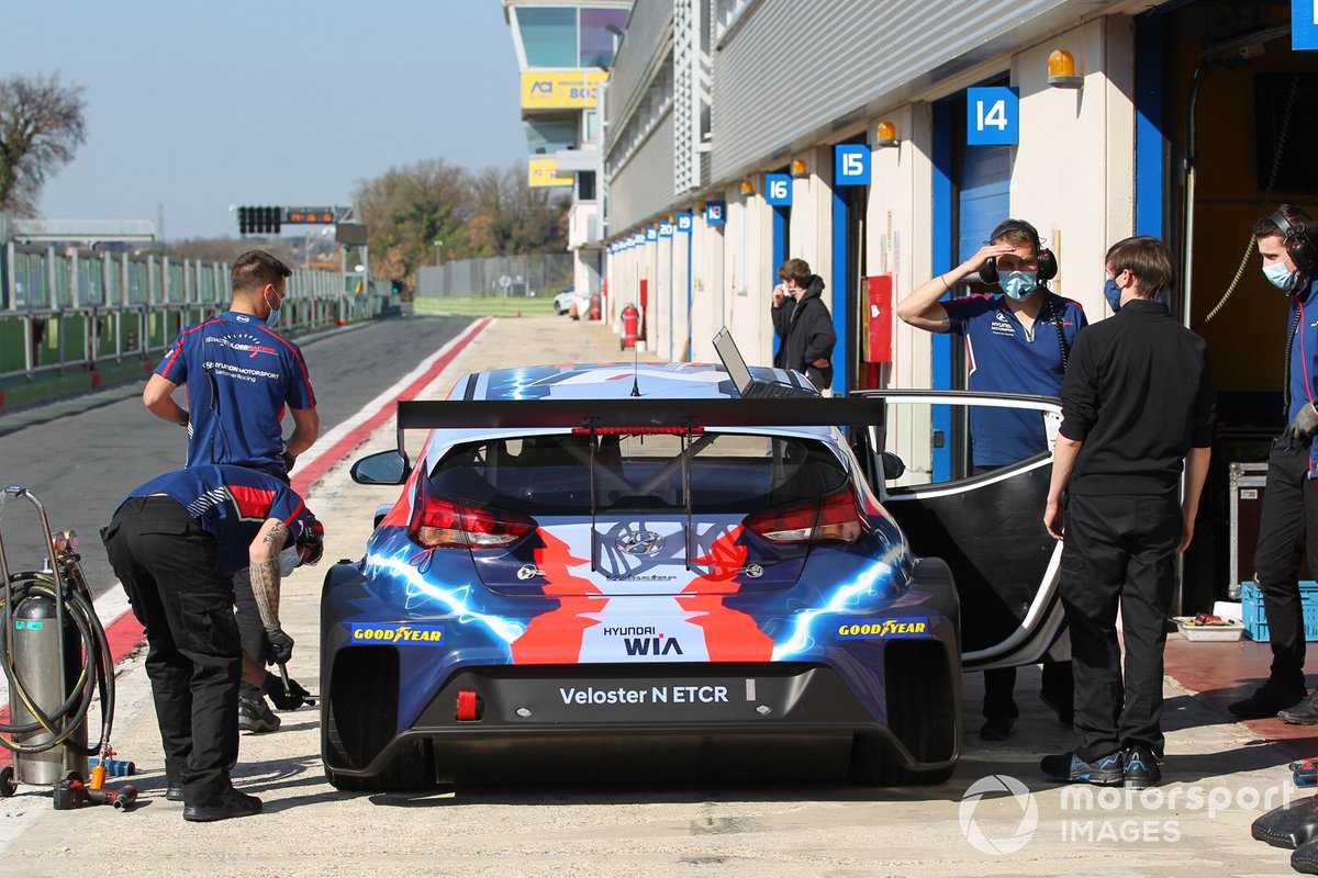 Jean-Karl Vernay, Augusto Farfus, Hyundai Motorsport, Hyundai Veloster N ETCR