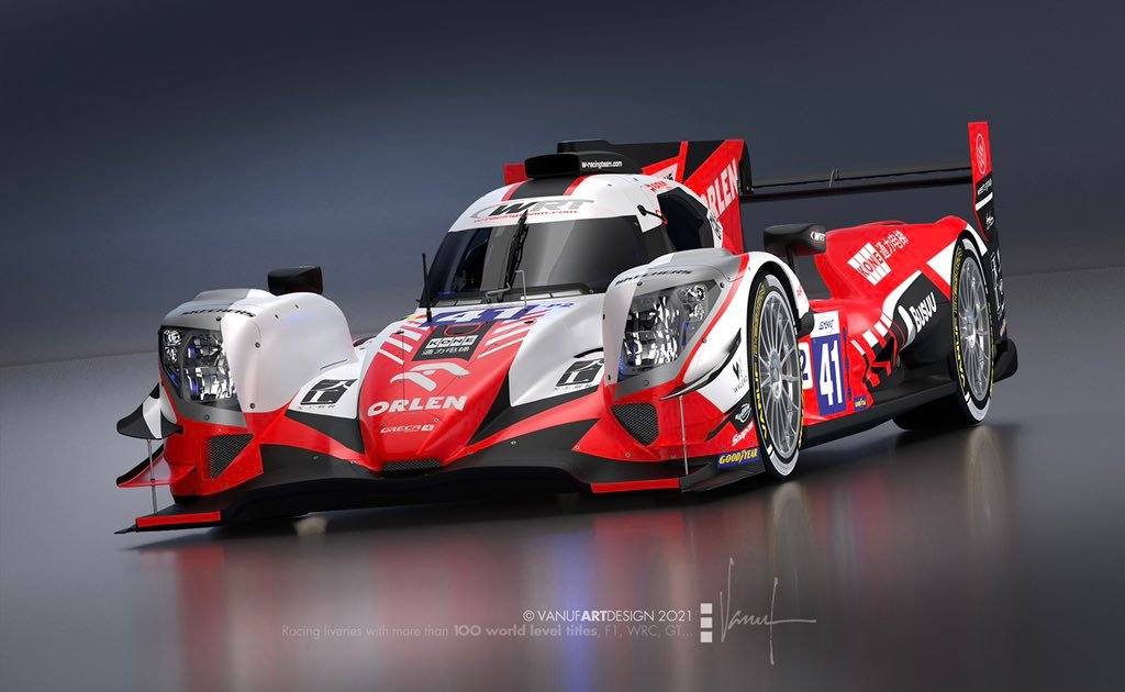 #41 Team WRT Oreca 07-Gibson: Robert Kubica, Louis Delétraz, Yifei Ye