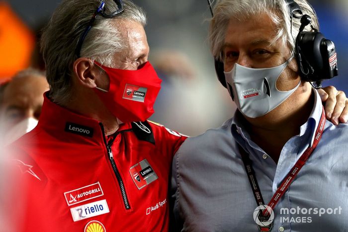 Paulo Paolo Ciabatti, Ducati Corse Director Deportivo, Paulo Campinoti, Pramac Racing