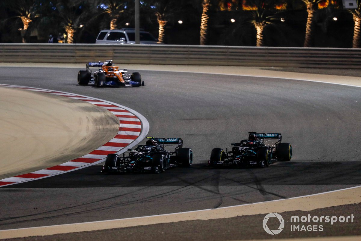 George Russell, Mercedes F1 W11, Valtteri Bottas, Mercedes F1 W11