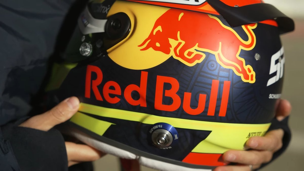 Casco di Sergio Perez, 2021, Red Bull