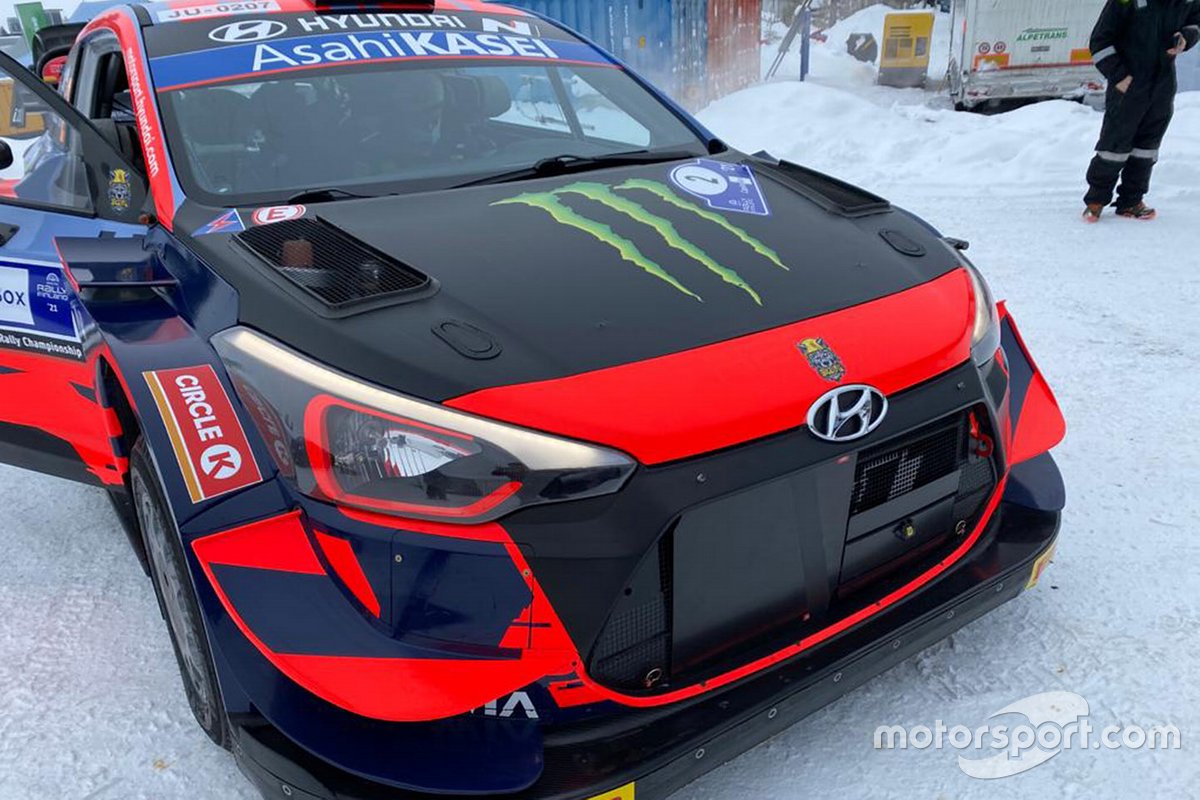 Oliver Solberg, Sebastian Marshall, Hyundai Motorsport, Hyundai i20