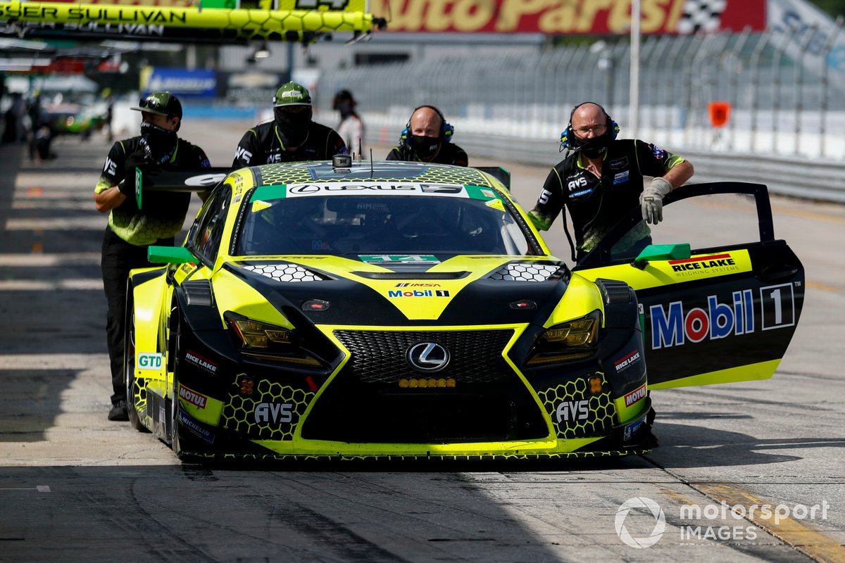 #14 AIM Vasser Sullivan Lexus RC-F GT3, GTD: Jack Hawksworth, Aaron Telitz, Kyle Kirkwood