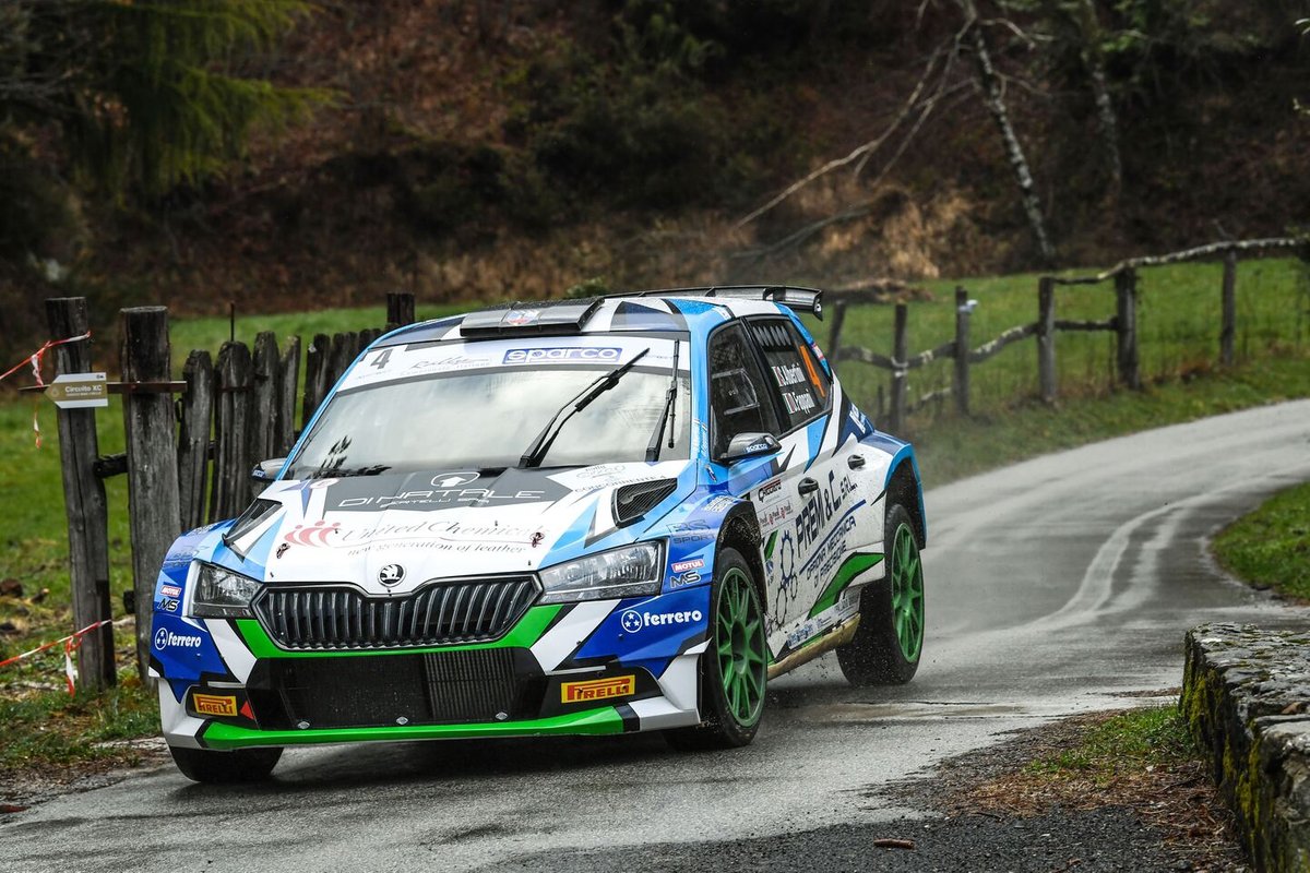 Stefano Albertini, Danilo Fappani, BS Sport, Skoda Fabia Rally2 Evo