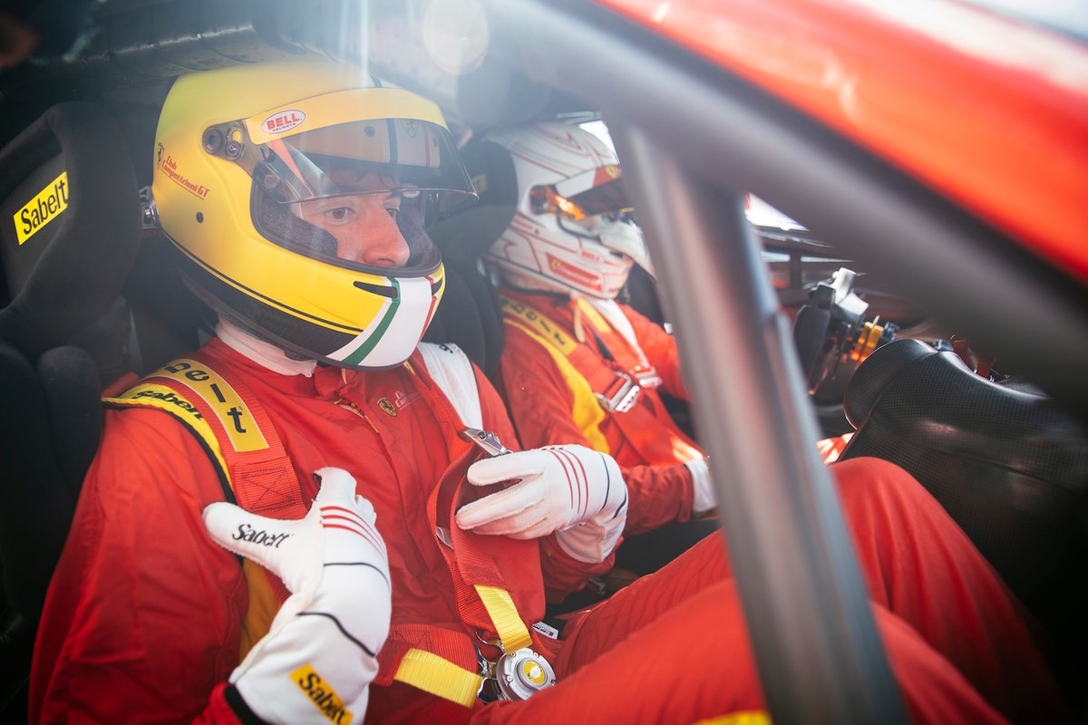 Marco Congiu, Giornalista di Motorsport.com e Nicklas Nielsen, Campione del Mondo GTE AM
