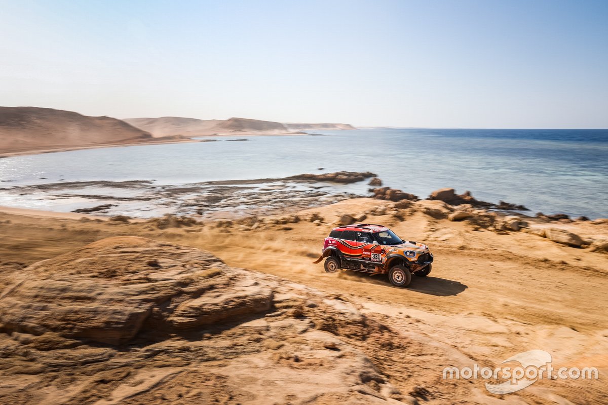 #331 X-Raid Mini JCW Rally Team: Victor Khoroshavsev, Anton Nikolaev
