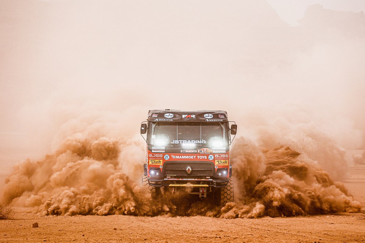 #506 Mammoet Rallysport Renault Trucks: Martin Van Den Brink, Wouter De Graaff, Daniel Kozlovsky