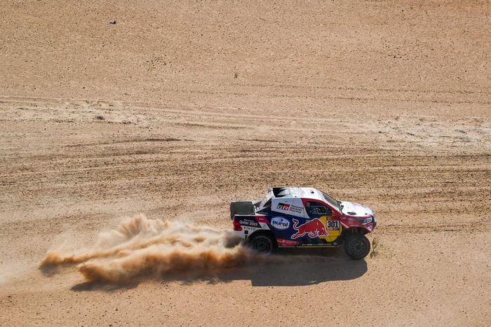 #301 Toyota Gazoo Racing: Nasser Al-Attiyah, Matthieu Baumel