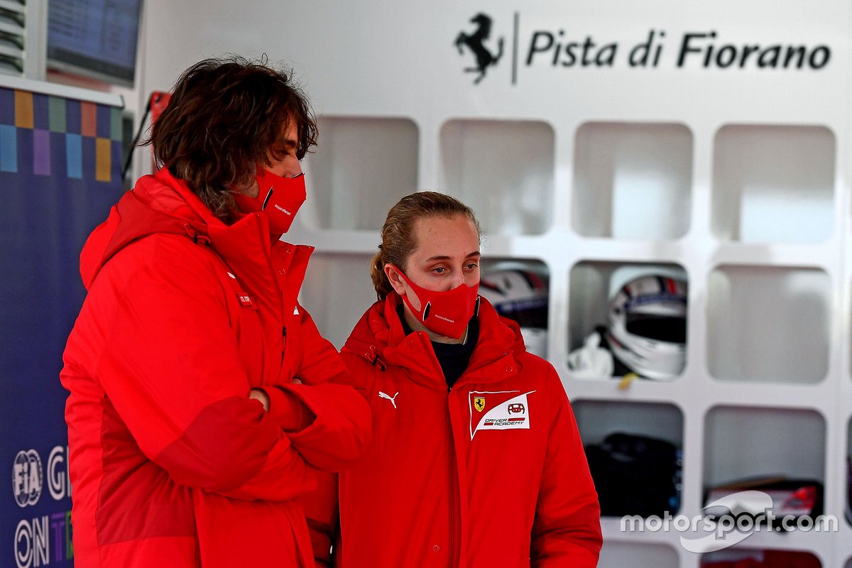 Maya Weug, Ferrari Driver Academy