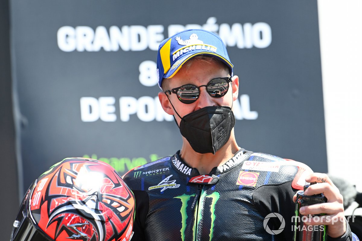 Podio: ganador Fabio Quartararo, Yamaha Factory Racing